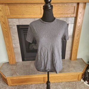 Tommy Hilfiger Grey Crewneck Short Sleeve Tee Shirt